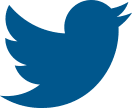 a blue Twitter bird graphic